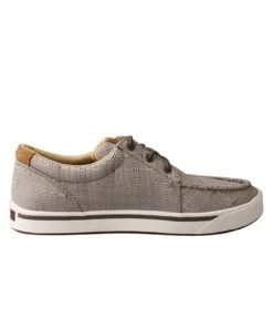Twisted X Men's Gray Hooey Loper -Best Shoes Shop products MHYC018 SIDE