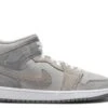 NIKE AIR JORDAN 1 MID SE 'PARTICLE GREY' -Best Shoes Shop real1